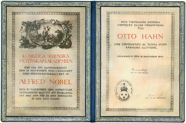 Otto Hahn Nachlass